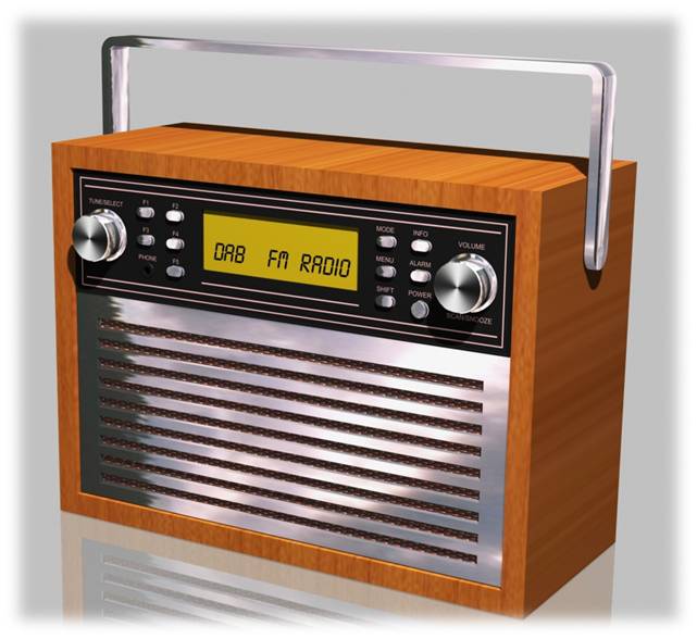Red Wooden Dab Radio 583 151 Manual